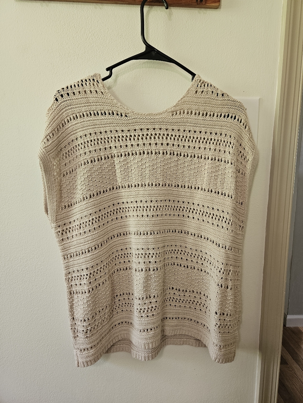 Crochet Sweater Sleeveless Top